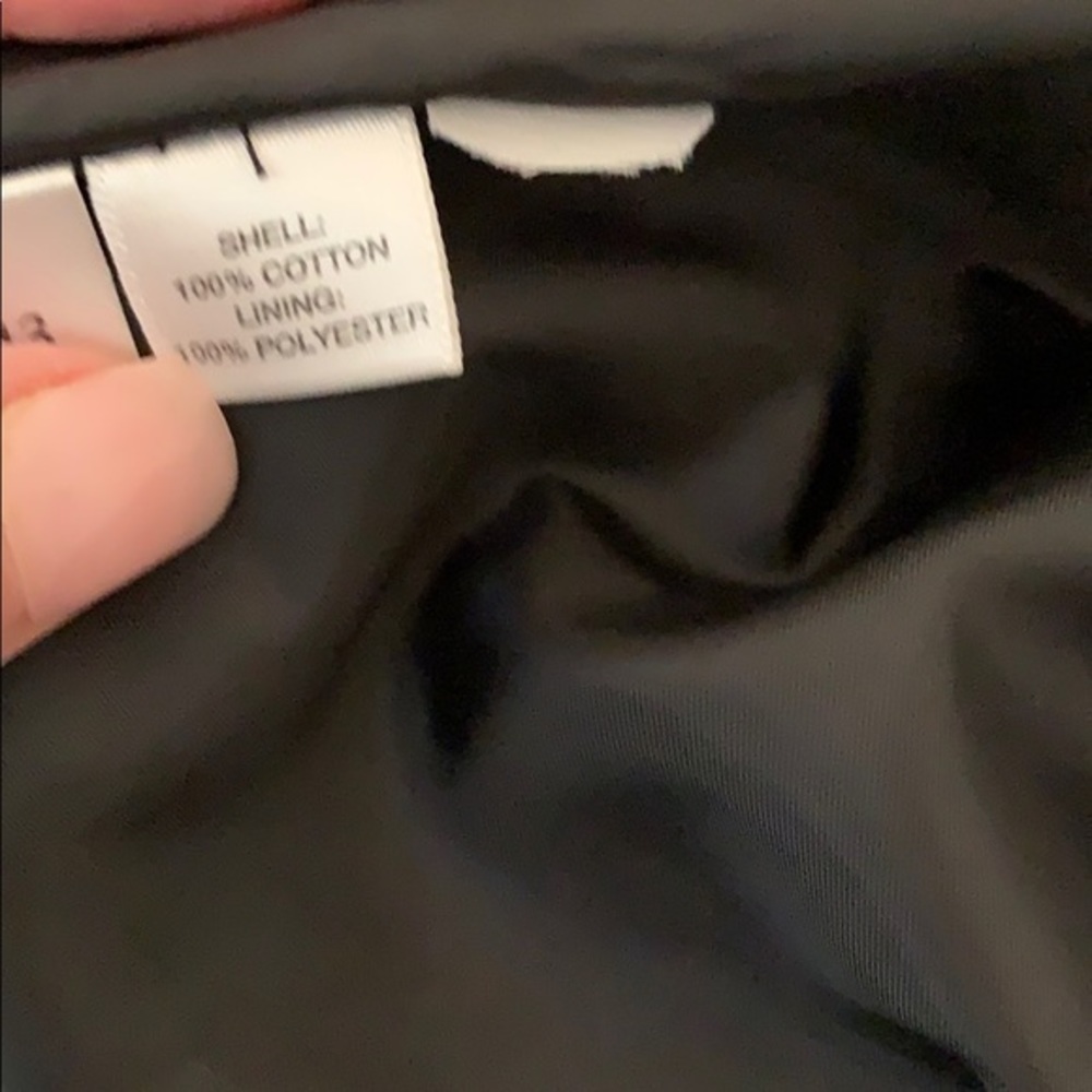 Ann Taylor Fit and Flare Black & White Dress - Picture 6 of 6